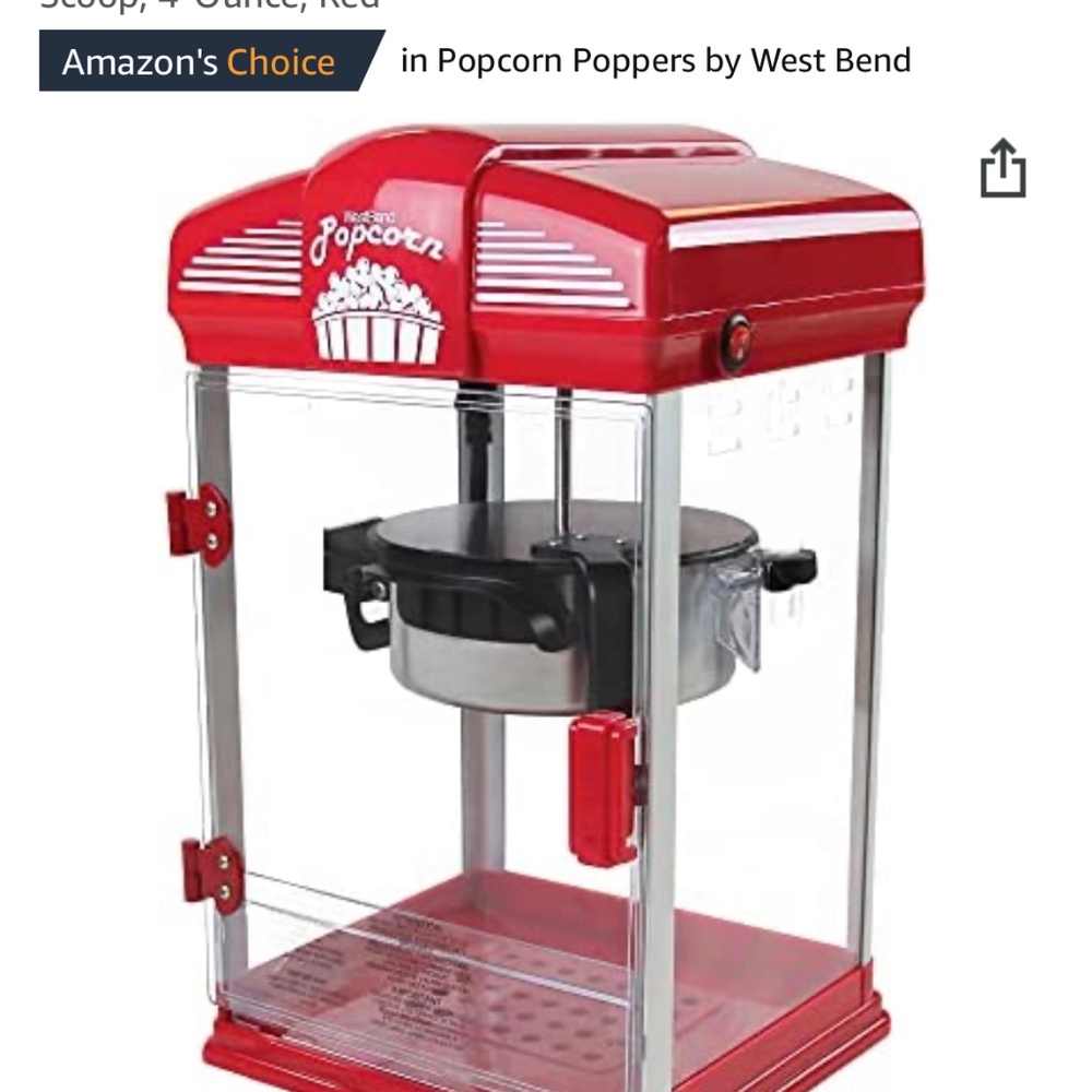 SOLD Popcorn Maker